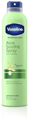 Vaseline Intensive Care Spray Lotion, Aloe Soothe, 6.5 oz