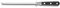 Rousselon ideal mit Gewehr Docht rund Messer in Box, Edelstahl, Mehrfarbig, 20 x 30 x 30 cm