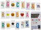 Bada Bing 85 tlg. Erweiterungsset Buchstaben Bunt für Leuchtschild Buchstaben Zeichen Symbole Einhorn Bierkrug Lightbox 49