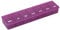 Pillendose Tablettendose Pillenbox 7 Tage, 7 Fächer (Transparent/Violett)