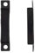 Dzina Dust Box for 3 Lever Latches Black Pack of 1