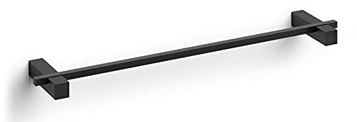 ZACK CARVO Towel Rail, Black Stainless Steel