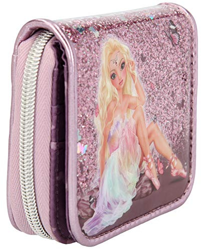 Depesche 10910 Portemonnaie, FANTASYModel Ballett, rosa, ca. 3 x 12 x 10 cm