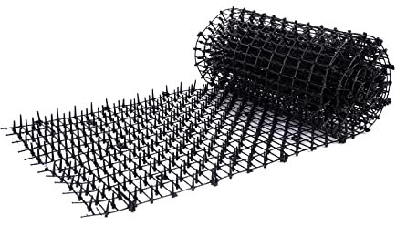 Home-Garden Cat Scat Mat Plastic Net Prickle Strip Anti Dog and Cat Protection Plant Repellent Plastic Spikes 11.8 inch 1pcs