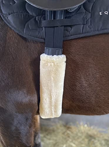 Bauchgurtschoner Teddy EquiTheme Ecru 60cm