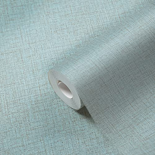 Livingwalls Tapete Vlies Struktur Textil blau braun Desert Lodge 38528-9