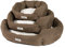 JAMAXX Hunde-Körbchen Bequem Weich, Wendekissen Waschbar Hundekorb Hundebett mit Komfort-Polsterung PDB2089 (L) 90x75 Brown