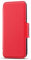 Doro - Étui-Portefeuille d'origine pour Smartphone 8100/8200/8220 - Protection Complète - Fonction Portefeuille - Rouge