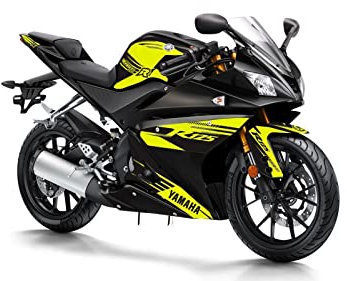 Dekor Radical Racing passend für Yamaha YZF-R125 (2008 bis 2013) AMZ-RR.09.0021-V1.v166