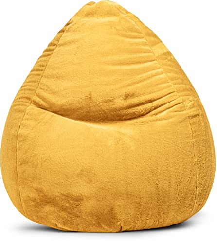 Sitting Point Sitzsack Softy XXL ca. 300 Liter senf