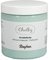 Rayher Chalky, Kreidefarbe auf Wasserbasis, lindgrün, für Shabby-Chic, Vintage- und Landhaus-Stil-Looks, Dose 230 ml, 35048414