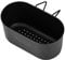 Laluky Stainless Steel Drain Basket, Multifunction Sink Strainer Colander, Kitchen Food Catcher, for Filter Kitchen Waste and Wash Vegetables Fruits(Black)
