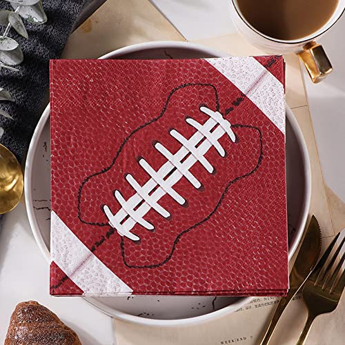 Bodmind 100Pcs Geburtstagsfeier Papierservietten,Kreative Fitness-Rugby-Kunst,2-Lagige Einweg-Papier-Partyservietten Servietten 33Cmx33Cm Ideal Für Decoupage-Handwerk Für Brautparty,Bild,33X33Cm