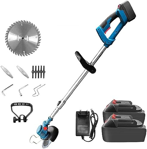 tagliaerba batteria mulching Tosaerba elettrico con batteria da 2000 mAh Tosaerba portatile senza fili per Ranch Lawn Park