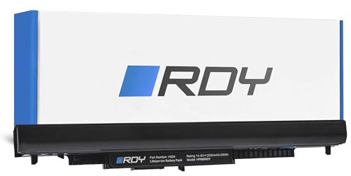RDY Batterie HS03 HS04 HSTNN-LB6U HSTNN-LB6V 807957-001 807956-001 pour HP 240 G4 G5 245 G4 G5 250 G4 G5 255 G4 G5 256 G4 340 G3 246 G4 348 G3 HP 15-AY157NW 15-AY157TX (Capacité: 2000 mAh 14.6V)