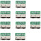 CY Connector 10pcs Micro USB 3.0 10pin Female Socket Receptacle Board Mount SMT Type with PCB for USB Disk DIY OEM