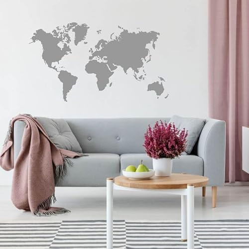 INSPIO Wandtattoo Weltkarte (B.1 58x94cm)