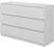 Vicco Kommode Calisto, Kommodenschrank, Weiß/Weiß, 120 x 78.5 cm