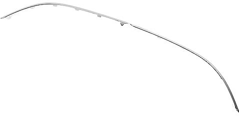 2 Stück Frontstoßstange Unten Chrom Zierleiste Ersatz für C-Klasse W204 Standard Facelift 2011 Bis 2014