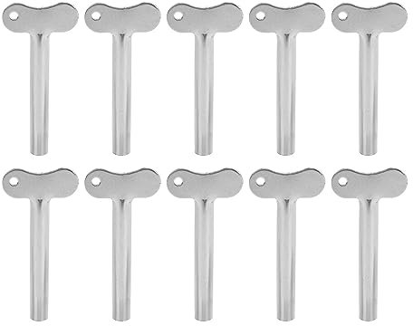 Toothpaste Squeezer Roller, 10Pcs Iron Paint Squeezer Tool, Dispenser Tube Squeezer Roller for Toothpaste Cosmetic Oil Cream Paint Squeezer