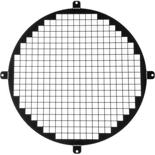 Repa Market Griglia di ventilazione rotonda in acciaio zincato nero da 25,4 cm, griglia di ventilazione per ingresso e uscita, rete di protezione universale in metallo per lo scarico dell'aria,