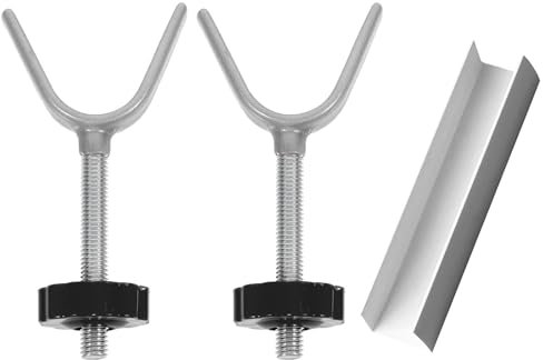 GNAUMORE Treppenschutzgitter,Y-Shaped Adapter for Baby Gate,Y Spindle for Attachment,Hauck Treppenschutzgitter,Gate Screws Replacement Screw Stair Gate Pressure Screws Baby Gate Screws Kit 2PC