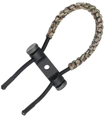 Sangle de poignet pour arc à l'arc camouflage