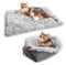Xiuyer Katzendecke Selbstwärmend, Selbstheizende Katzendecke, Selbstwärmende Katzendecke, 2 in 1 Katzenbett Haustierbett Katzensofa, Waschbare Wärmedecke Katze, Flauschig und Weich, 61x51cm