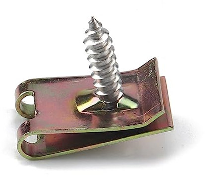 ULTECHNOVO 480stücke u Nut Fastener U-förmige Feder-mutter Mit Selbstschneidenden Schrauben Geeignet Für Motorräder Zur Befestigung Von Kabeln Und Paneelen