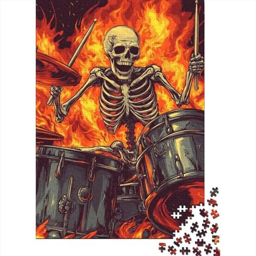 Puzzles Für Erwachsene 1000 Skeleton Puzzle 1000 Teile Lernspiele Für Erwachsene 1000pcs (75x50cm)