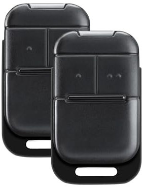 2 para 2401539 - Mando a Distancia para motorización, Puertas de Garaje 433.42MHZ, garantía de 3 años, batería de Litio de Larga duración, Alcance Ultra Largo