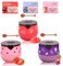 DOOCECIY 3 Pcs Bee Lip Balm Honey Pot with 3 Lip Mask, Fruity Moisturizing Honey Lip Balm Uk Lips