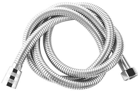 Shower Hose 3m Long Shower Hose Stainless Steel Shower Pipe Explosion-Proof Chrome for Replacement Bath Taps (1.5m)