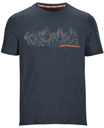 killtec Herren Funktions T-Shirt Lilleo MN TSHRT C, deep Water, XL, 36666-000