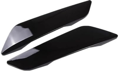 CVAADV Kompatibel mit BMW 5er G30 G31 2017 2018, Schwarze ABS-Kohlefaser, Auto-Seitenflügel, Luftstrom, Kotflügel, Grill, Auslass, Ansaugöffnung, Abdeckung(Black)