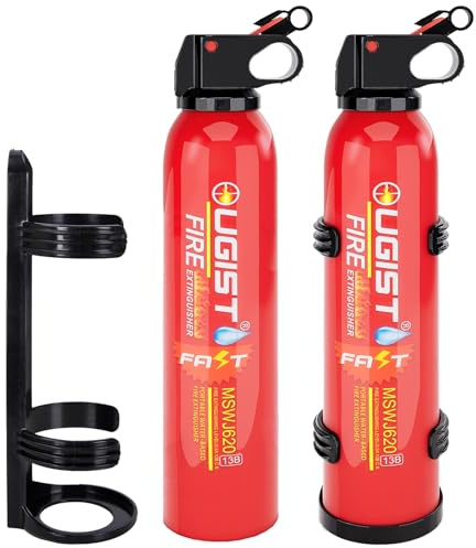 Portable Fire Extinguishing Spray for Home and Kitchen, Multi Purpose Water-Based Fire Extinguishing Spray for Quick Emergency Response, Ideal for Camping and Outdoor (2 Pack)