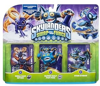Activision Skylanders Swap Force Magic Triple Pack Hybrid Toy Console Compatible Compatible Multi Plateformes