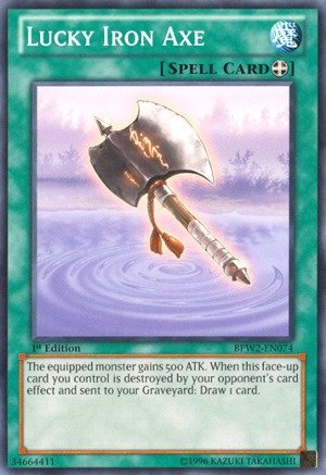 YU-GI-OH! - Lucky Iron Axe (BPW2-EN074) - Battle Pack 2: War of The Giants - Round 2 - 1st Edition - Common