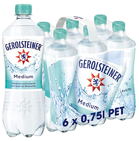 Gerolsteiner Medium, EINWEG (6 x 0,75 l)