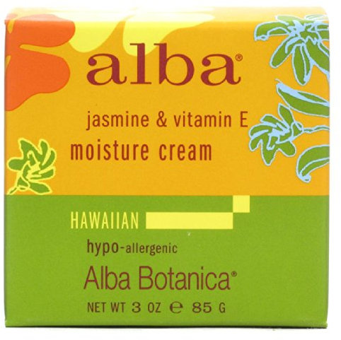 Pack of 4 x Alba Botanica Hawaii Feuchtigkeitscreme Jasmin und Vitamin E - 3 oz