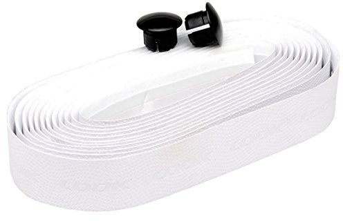 Look Unisex – Erwachsene Lenkerbänder, Weiß, Einheitsgröße