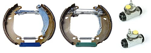 BREMBO Bremsbackensatz K61077 | Kompatibel mit: PEUGEOT 206 Schrägheck, 206 Stufenheck, 206 SW, 206+