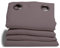 Moondream DecibelControl™ Rideau Anti-Bruit 3en1 | Isolation Phonique | Thermique Hiver+Été | 100% Occultant | Technologie Brevetée | Fabrication UE | Oeillets | Gris MC7305 | 140L x 350H cm