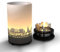 Bonn Premium Geschenkbox - Motivkerze mit magischer Skyline-Projektion | Souvenir für Bonn Fans | Schattenspiel | Mitbringsel