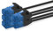 1aTTack.de 660189 Cable de red Cat 6, categoría 6, 3,0 m, cable de conexión, cable delgado (diámetro pequeño, muy flexible), 1000 Mbit/s, 5 unidades, negro