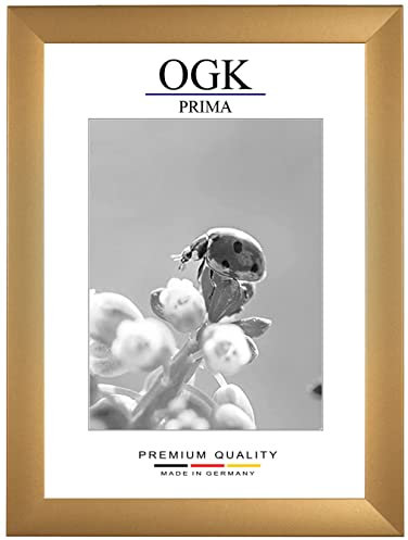 Online-GalleryKing Cadre photo en bois 90 x 110 cm Or uni | Photos | Affiches | Puzzles | Galerie | Cadre