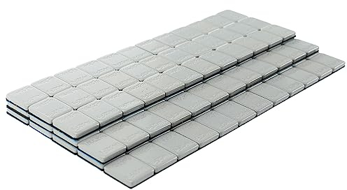 EASYBERG 720 Pesi per Ruote autoadesive per bilanciare Pneumatici, 7,1 g, Colore: Grigio