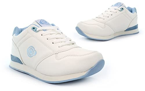 Womens Bowling Shoes Womens Lawn Bowl Trainers Ladies Bowling Shoes Ladies Bowls Trainers Womens Lawn Bowl Shoes Ladies Lawn Bowling Trainers Lace Up White 3 UK