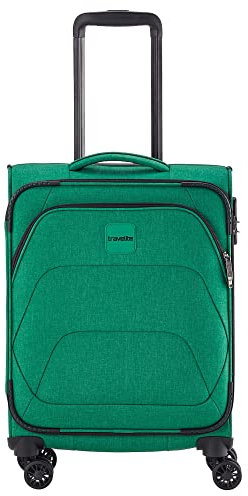 Travelite Adria - 4-Rollen-Kabinentrolley S 55 cm grün