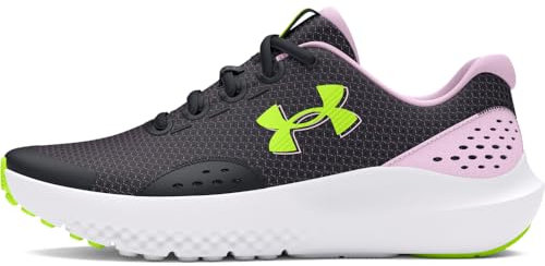 Under Armour Mädchen UA GGS Surge 4, Laufschuhe mit reaktionsstarker Stoßdämpfung, Turnschuhe mit hervorragender Polsterung für Mädchen